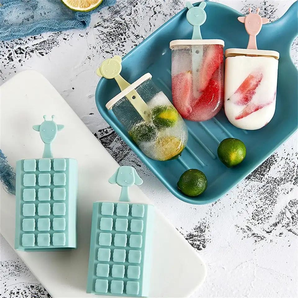 3 Pcs Animal Head Ice Mold, Kitchen Ice Cream Mold, Cartoon Ice Cream Mold Set, Building Blocks Ice Mold, Household Tools Popsicle Mold, Summer Colorful Ice Freezing Molds Block, Plastic Ice Lolly Molds, Reusable Ice Cream Molds 3 Pcs Animal Head Ice Mold, Kitchen Ice Cream Mold, Cartoon Ice Cream Mold Set, Building Blocks Ice Mold, Household Tools Popsicle Mold, Summer Colorful Ice Freezing Molds Block, Plastic Ice Lolly Molds, Reusable Ice Cream Molds